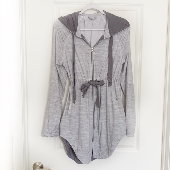 lululemon athletica Jackets & Blazers - Lululemon Vitality Jacket Heather Gray Windbreaker